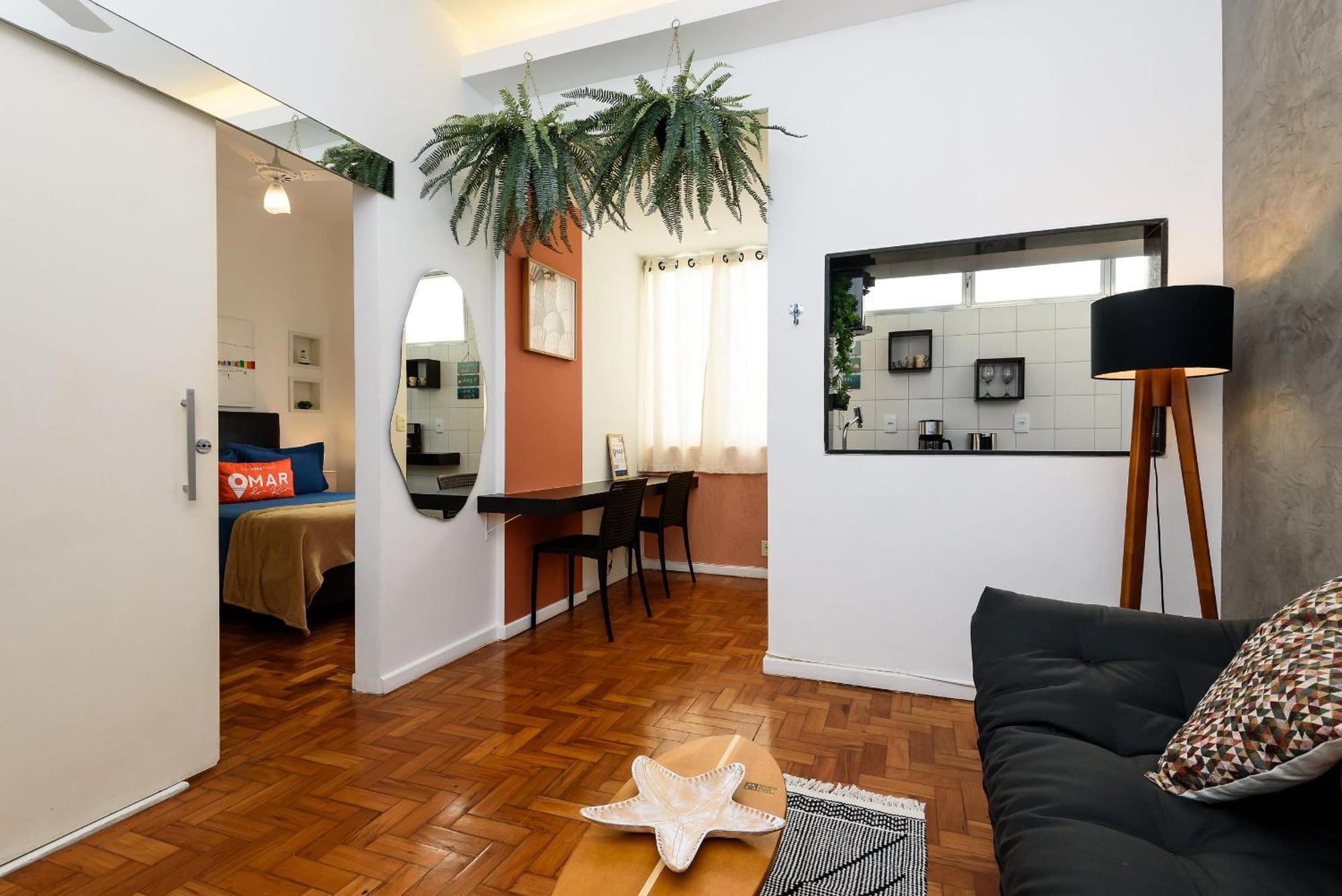 Quarto&sala A 300m Da De Ipanema | Jg 15/505 Apartamento Rio de Janeiro